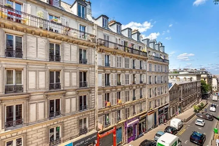 Cosy 2-Bedroom In Montmartre Parijs Frankrijk
